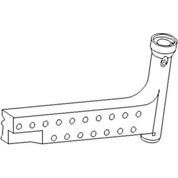 Aftermarket New LH Knee Extension Fits John Deere 4240 4520 4255 4430 4440 4450 Plus AR80193 - main